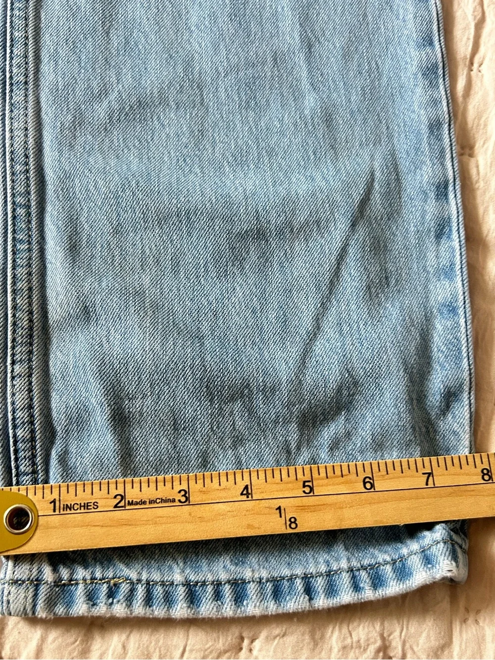 Levi's Light Blue Straight Leg Jeans - Picture 10 of 10